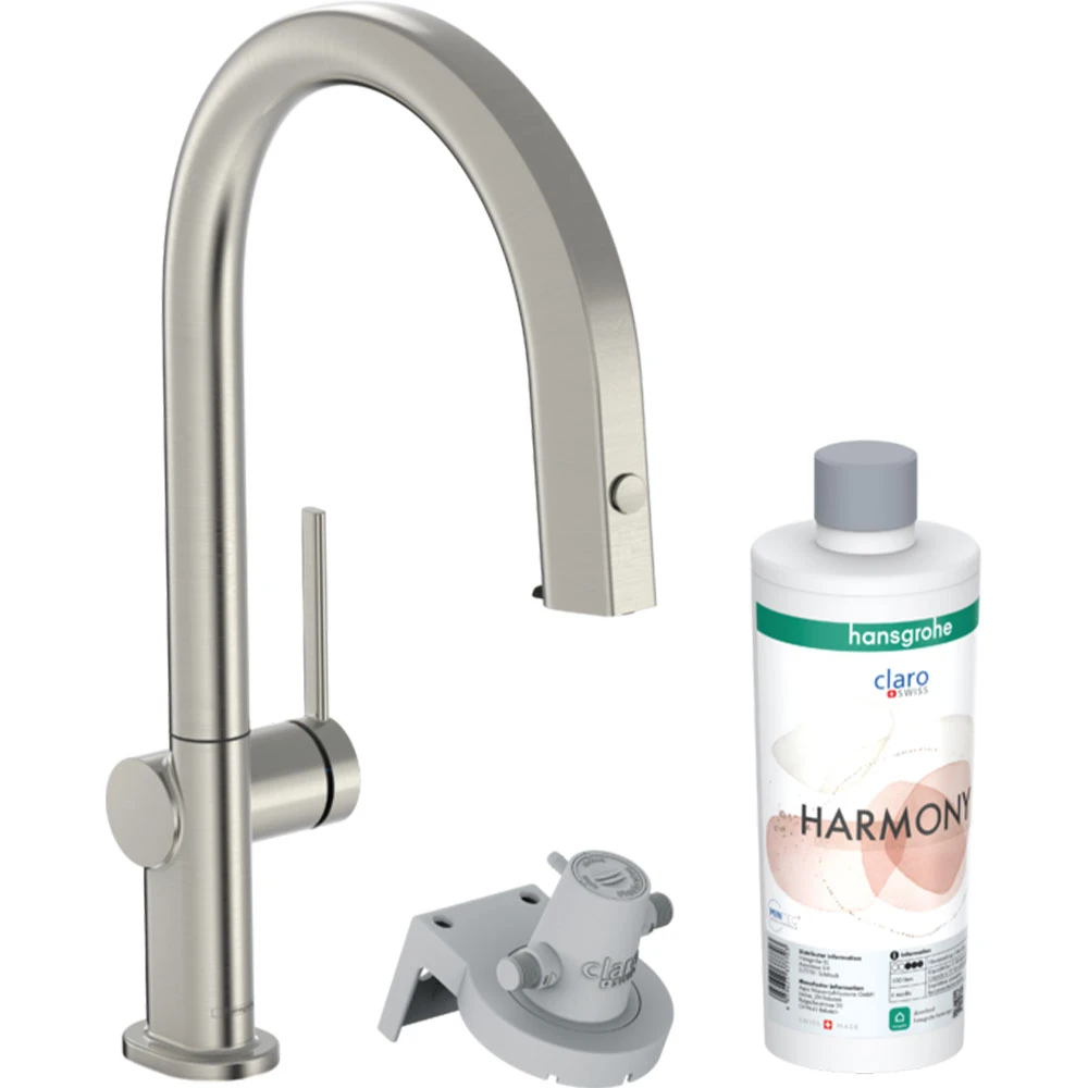 Hansgrohe Aqittura M91 Paslanmaz Çelik Evye Bataryası 76801800 Hemen Al