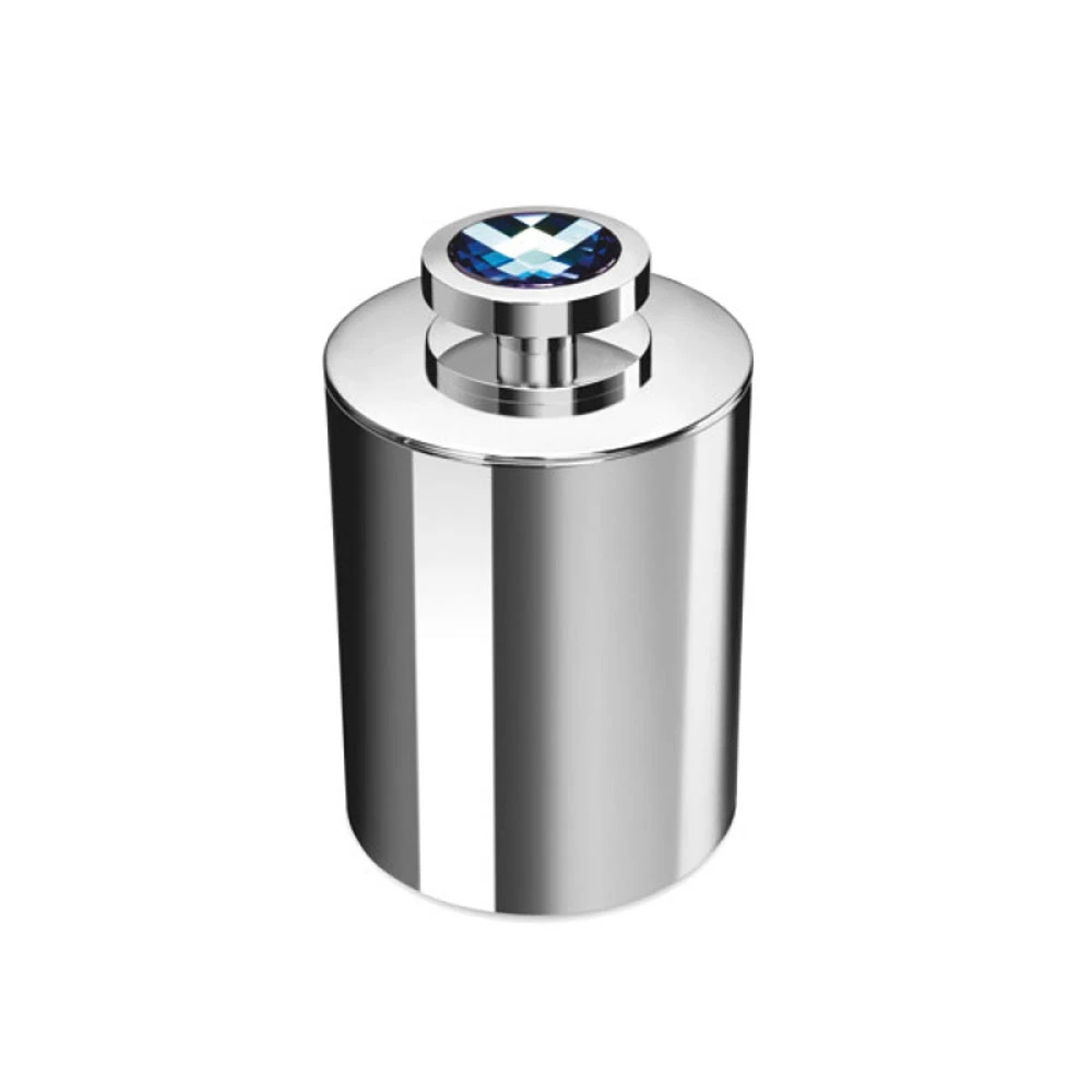 Windisch Moonlight Round Mavi Kristal-Krom Pamukluk Hemen Al