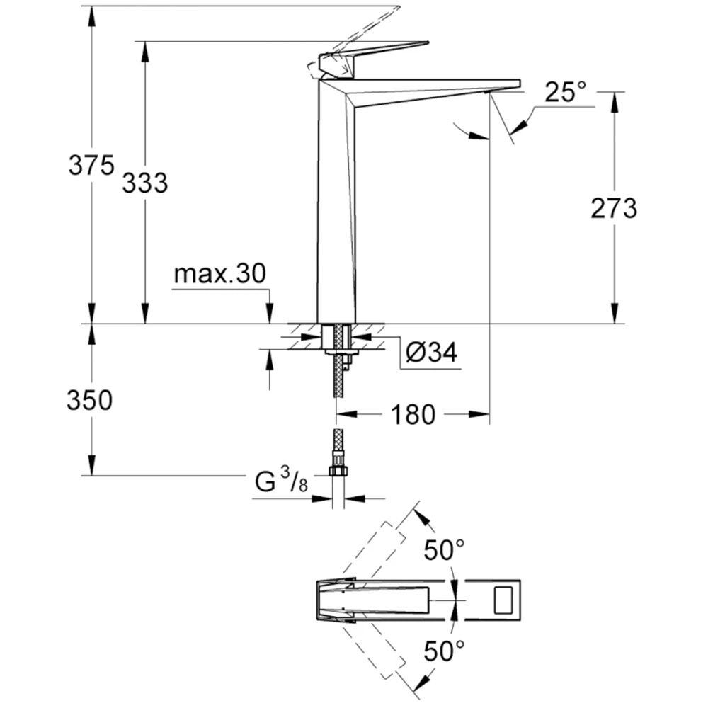 Allure Brilliant Tek Kumandalı Beyaz Lavabo Bataryası - 23114000 Hemen Al