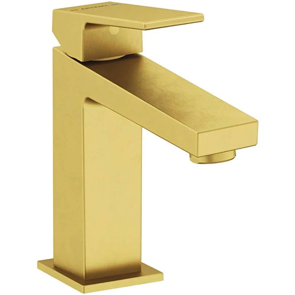Artema Minimax Square Fırçalı Altın Yüksek Lavabo Bataryası - A4372225 Hemen Al