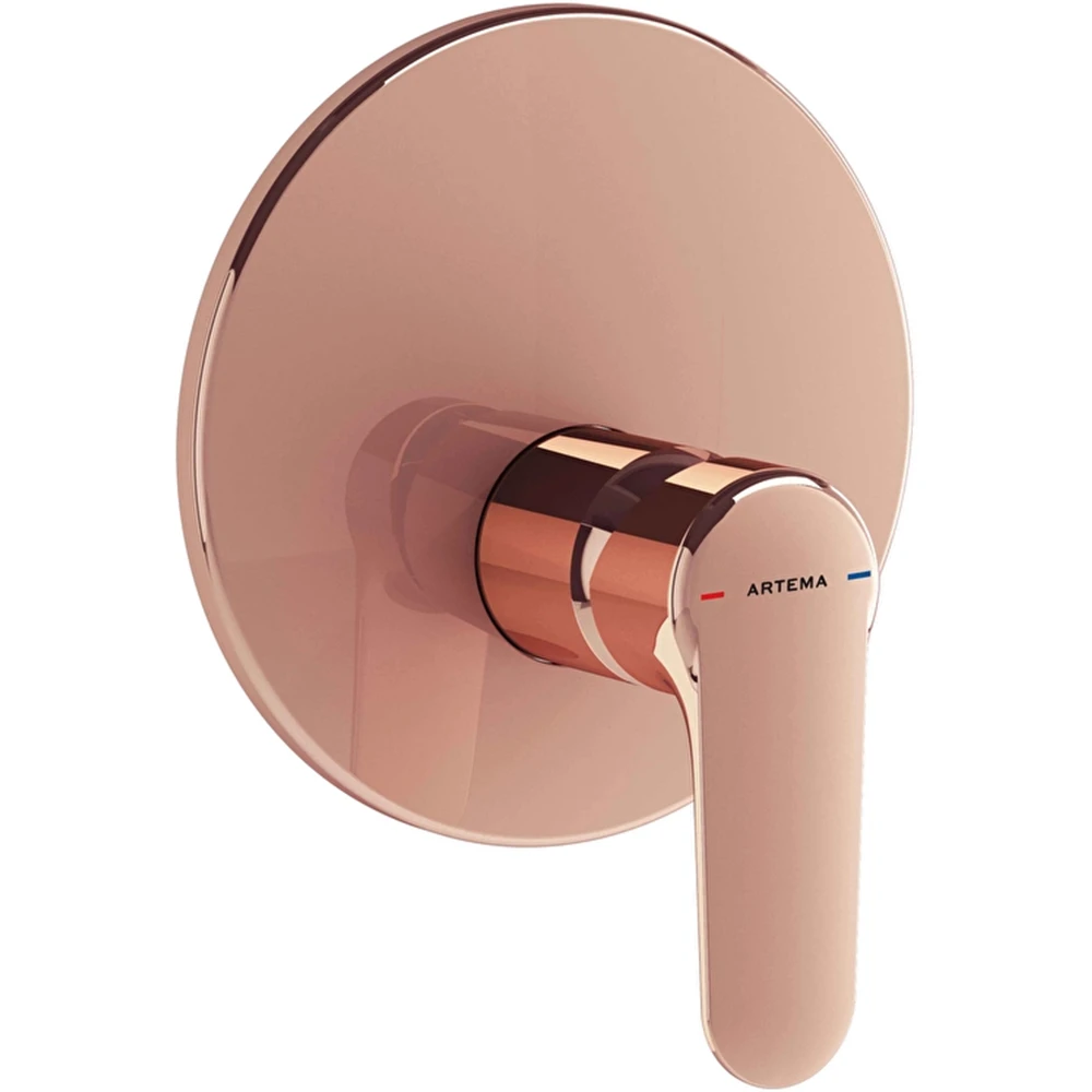 Artema Root Round Soft Bakır Ankastre Duş Bataryası - A4282929 Hemen Al