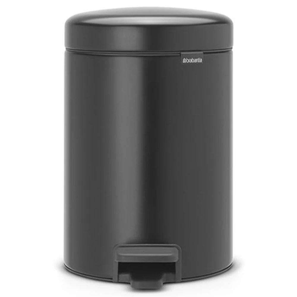 Brabantia 3 Lt Pedallı Mat Siyah Çöp Kovası - A.2BR.113321 Hemen Al