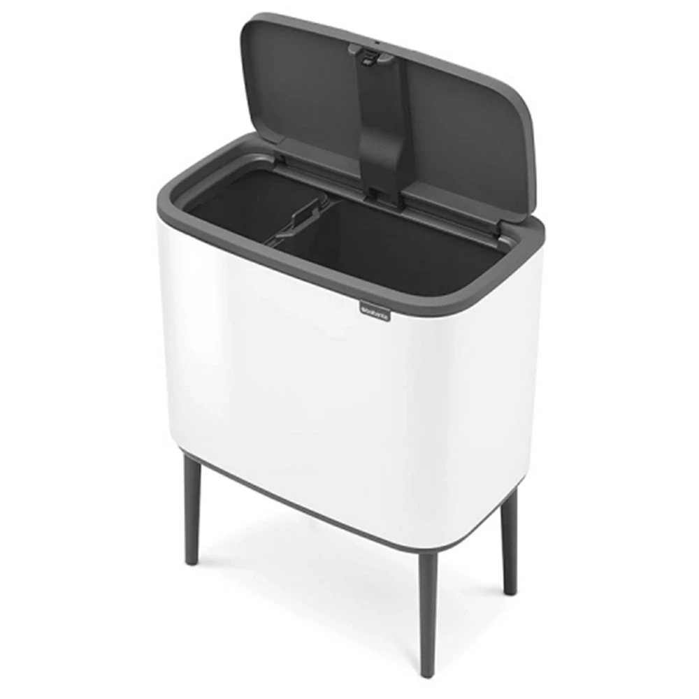 Brabantia Bo 12+23 Lt Ayaklı Dokunmatik Beyaz Çöp Kovası - A.2BR.313547 Hemen Al
