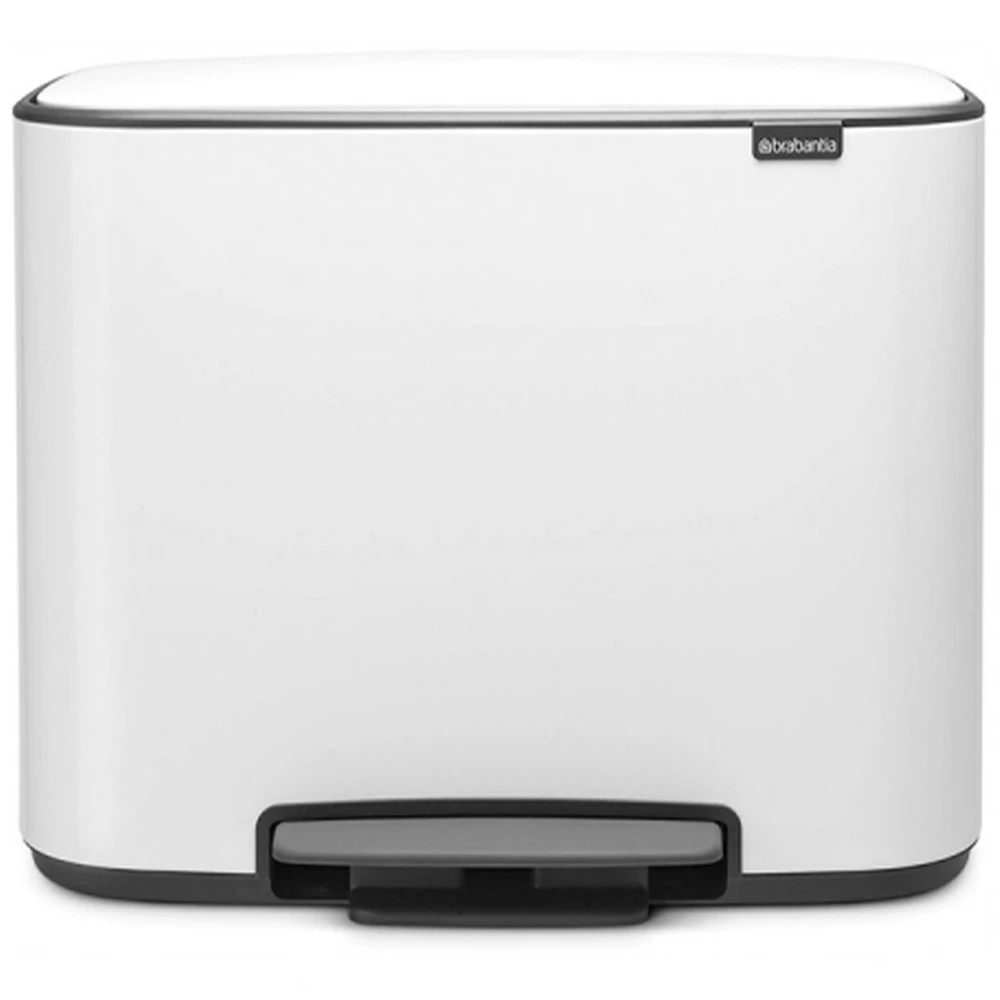 Brabantia Bo 12+23 Lt Pedallı Beyaz Çöp Kovası - A.2BR.121142 Hemen Al