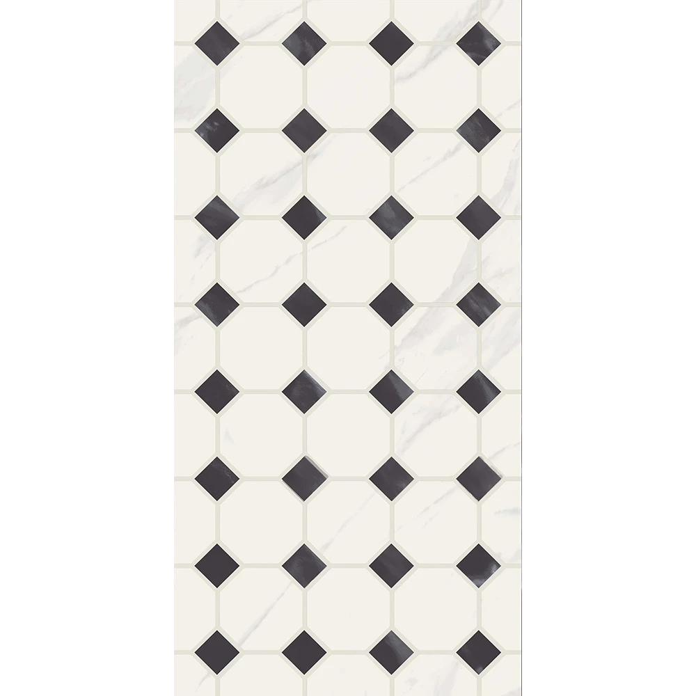 Çanakkale Seramik Fon-8024 Line Calacatta Beyaz Dekor 30x60 Hemen Al