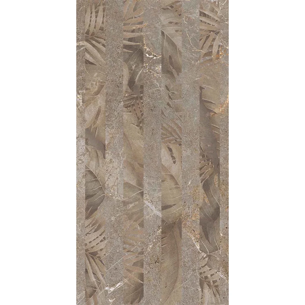 Çanakkale Seramik Fon-8815 Salvia Taupe Floral Dekor 30x60 Hemen Al