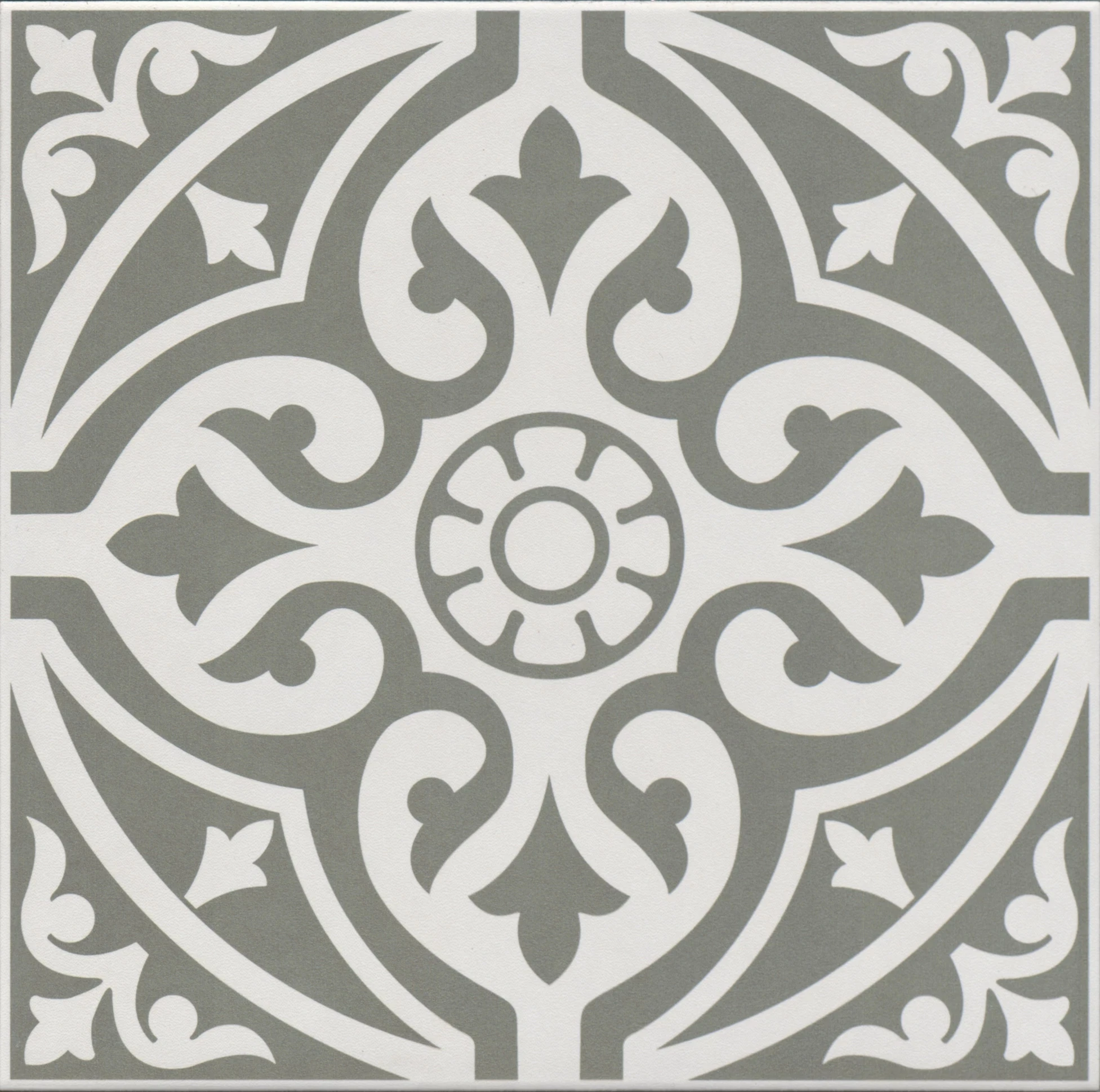 Çanakkale Seramik Gs-D4877 Ornament Klasik Gri 33x33 Hemen Al