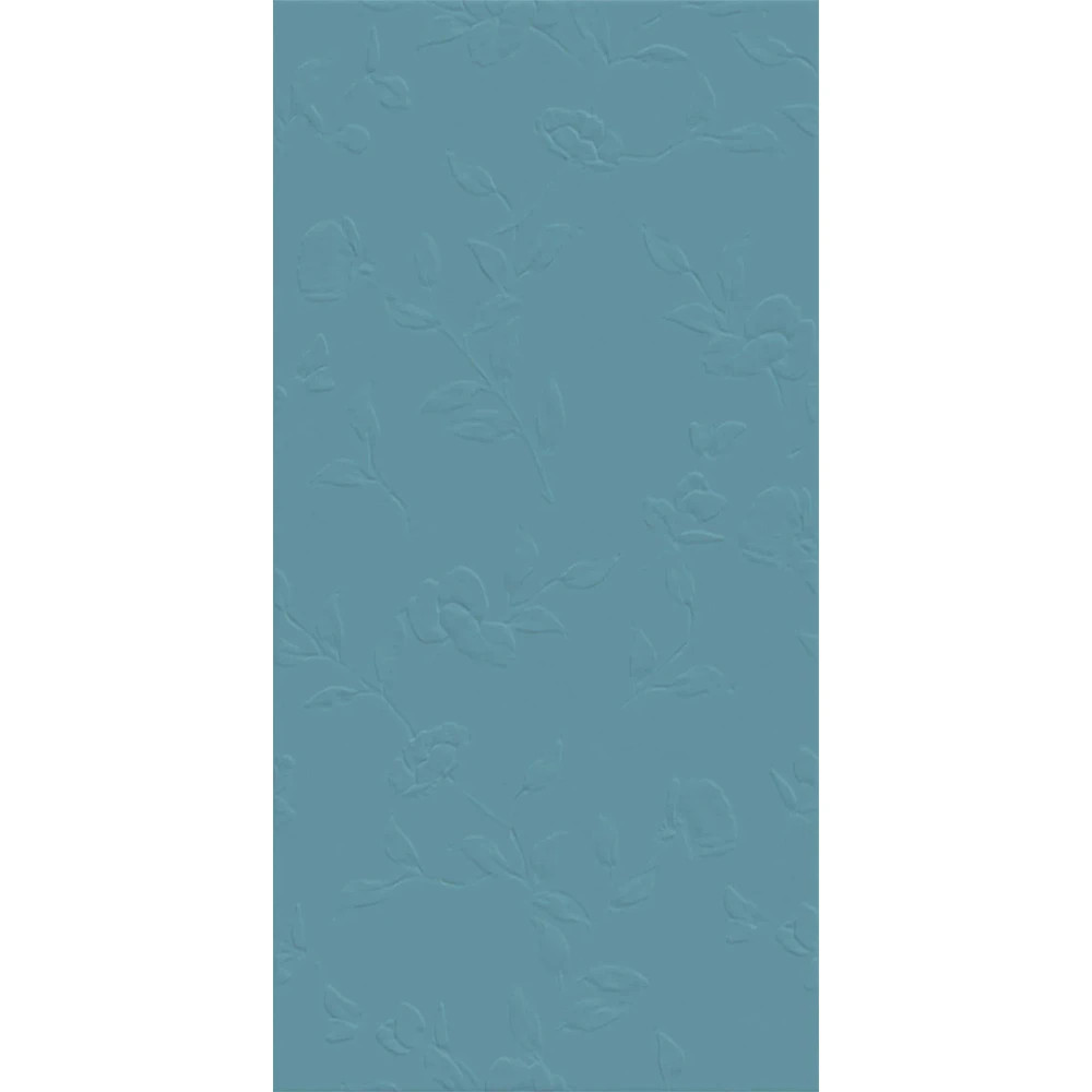 Çanakkale Seramik Rm-8771r Peony Mavi Çiçek Dekor Rektifiyeli 30x60 R Hemen Al