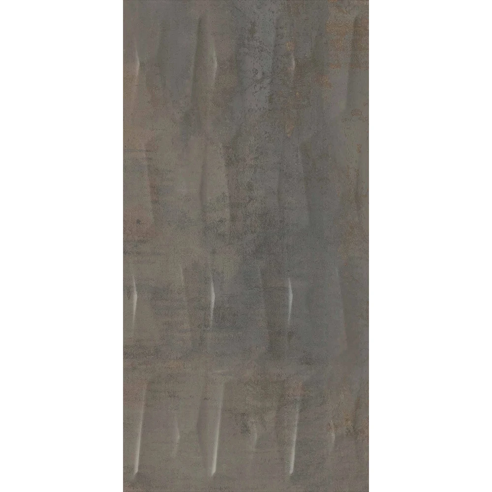 Çanakkale Seramik Rp-5478R Metalix Antrasit Geometrik Dekor Rektifiyeli 40x80 R Hemen Al