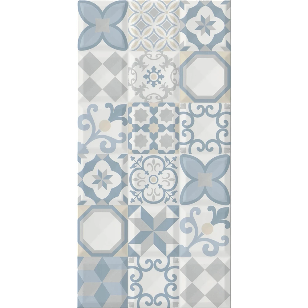 Çanakkale Seramik Rp-8390 Aria Mavi-Krem Klasik 30x60 Hemen Al