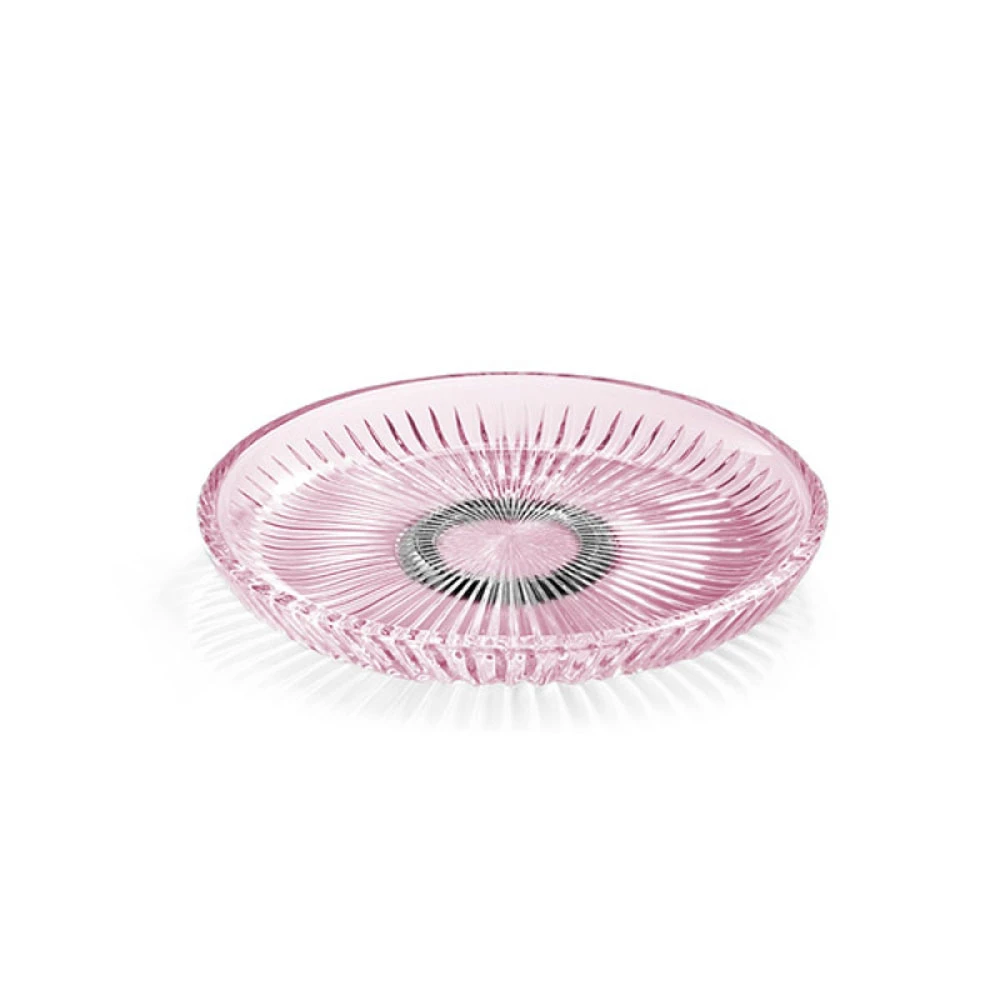 3sc Elegance Pembe-Krom Oval Tepsi Hemen Al