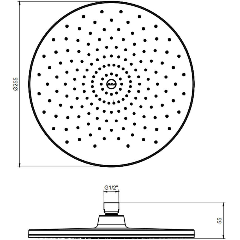 Eca Dalia 25 Cm Altın Duş Başlığı - 102145066A1 Hemen Al