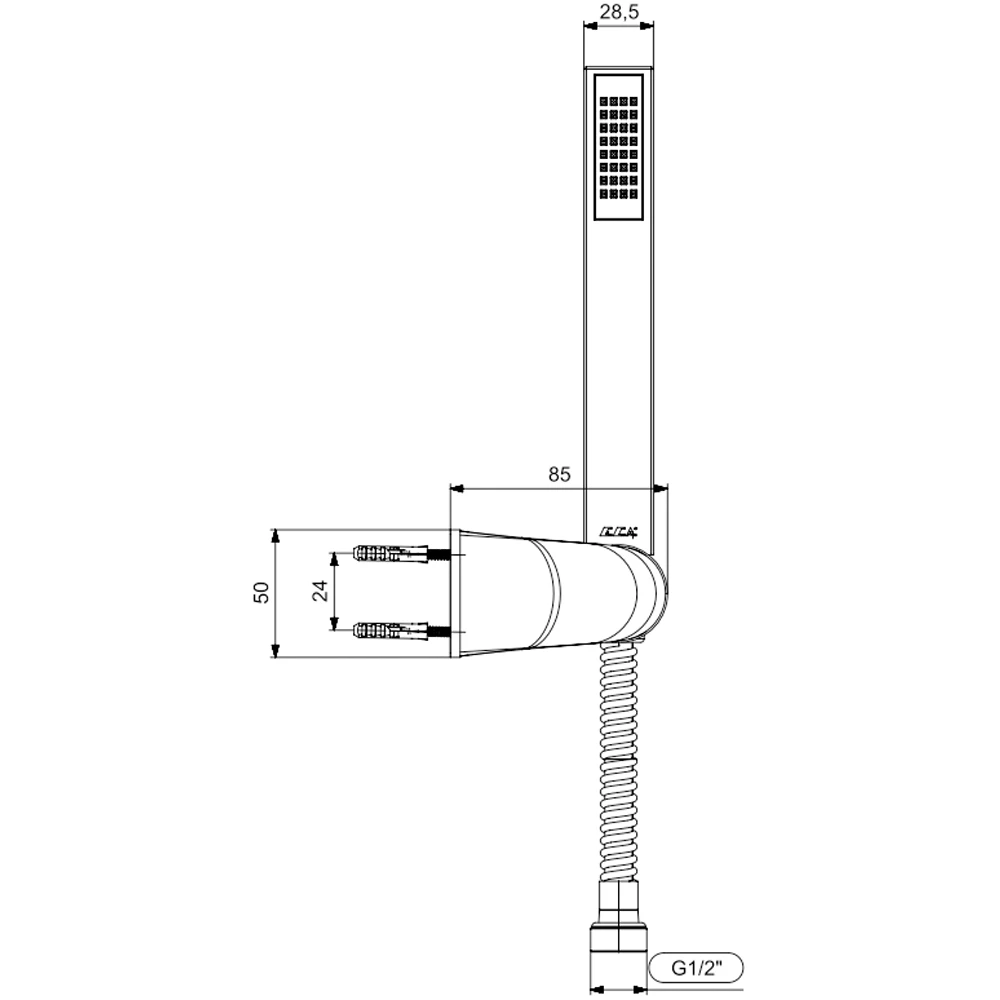 Eca Life 1 Fonksiyonlu Mafsallı El Duşu Takımı - 102117777 Hemen Al