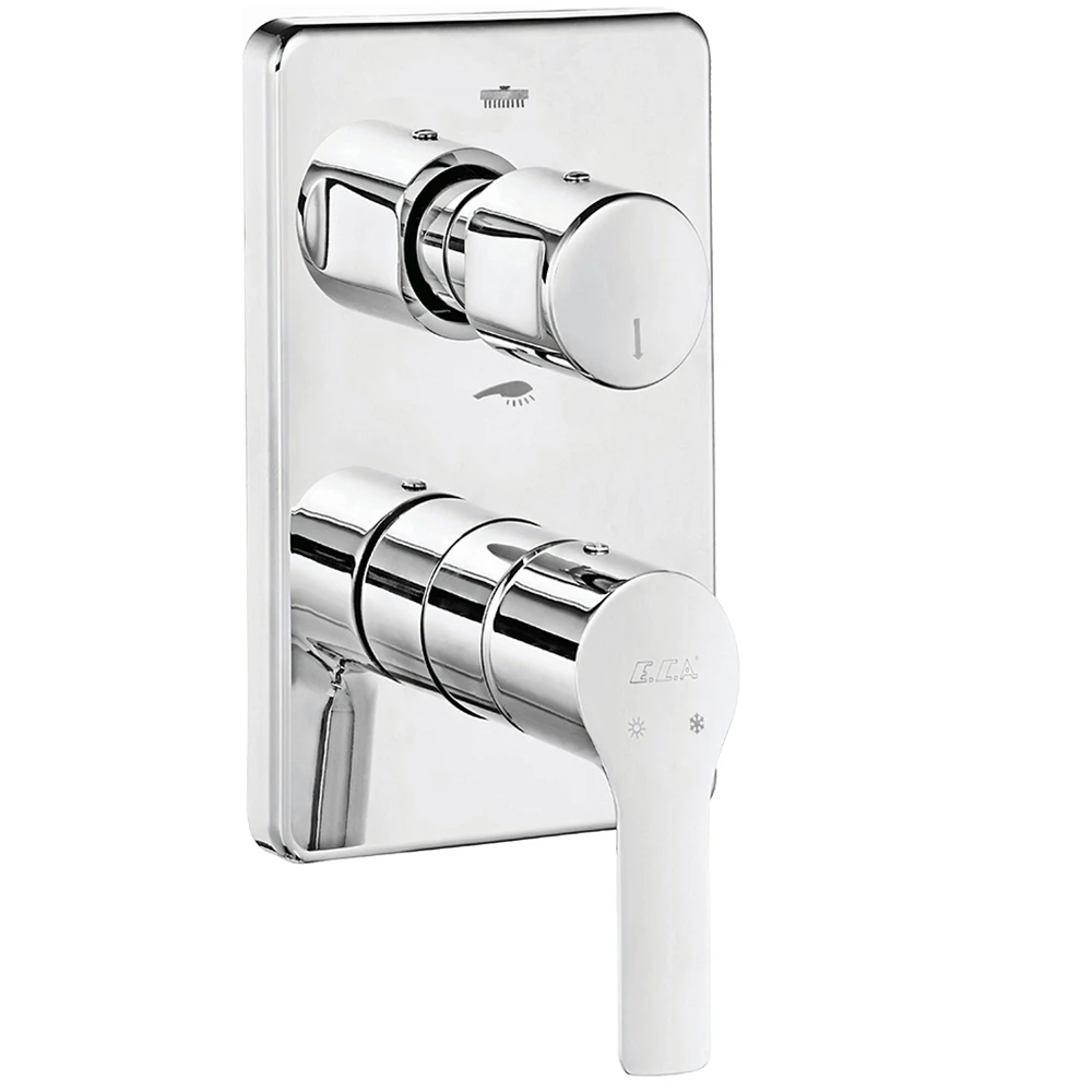 Eca Luna 2 Yollu Ankastre Banyo-Duş Bataryası - 102167236-KDE Hemen Al