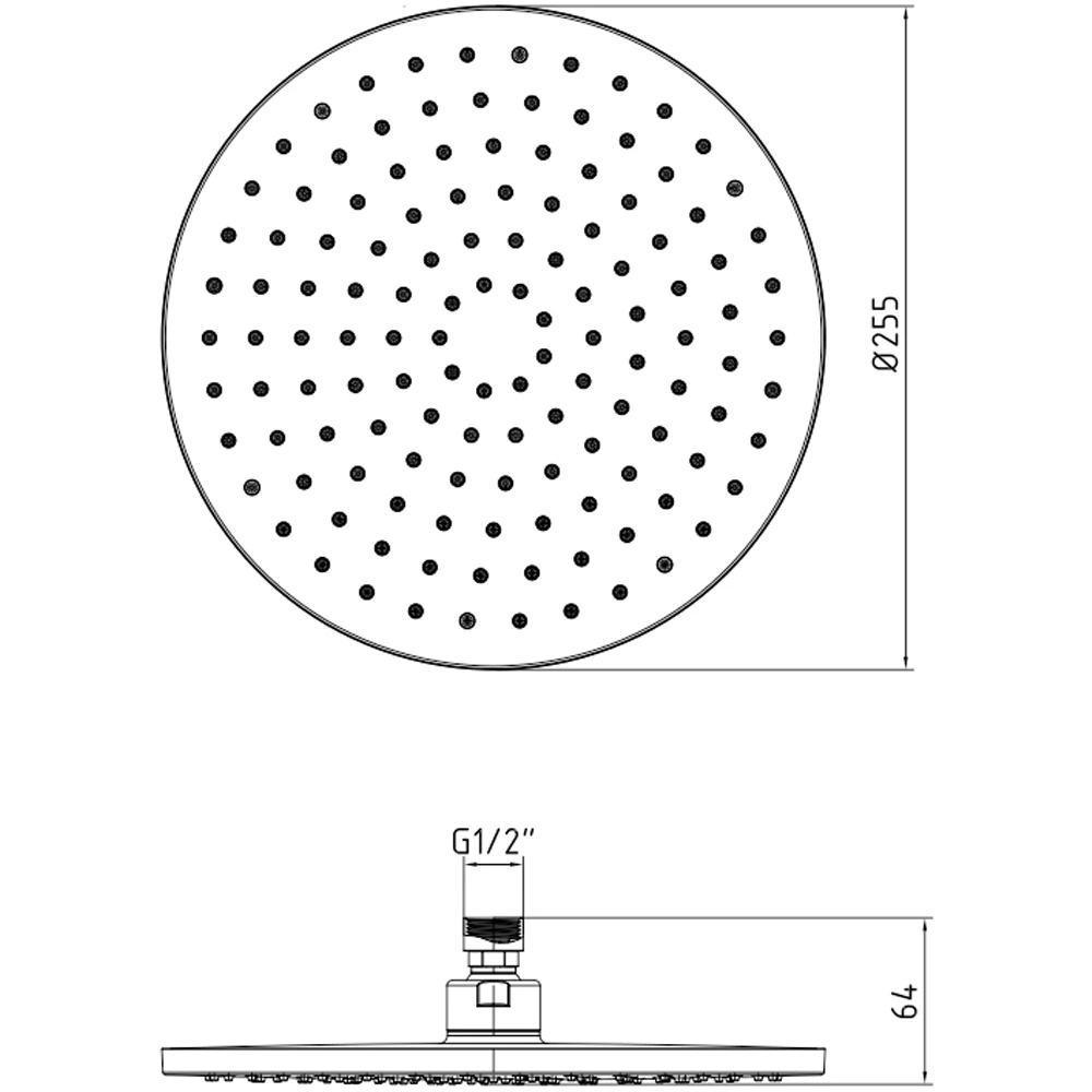 Eca Myra 25 Cm Altın Duş Başlığı - 102145030A1 Hemen Al
