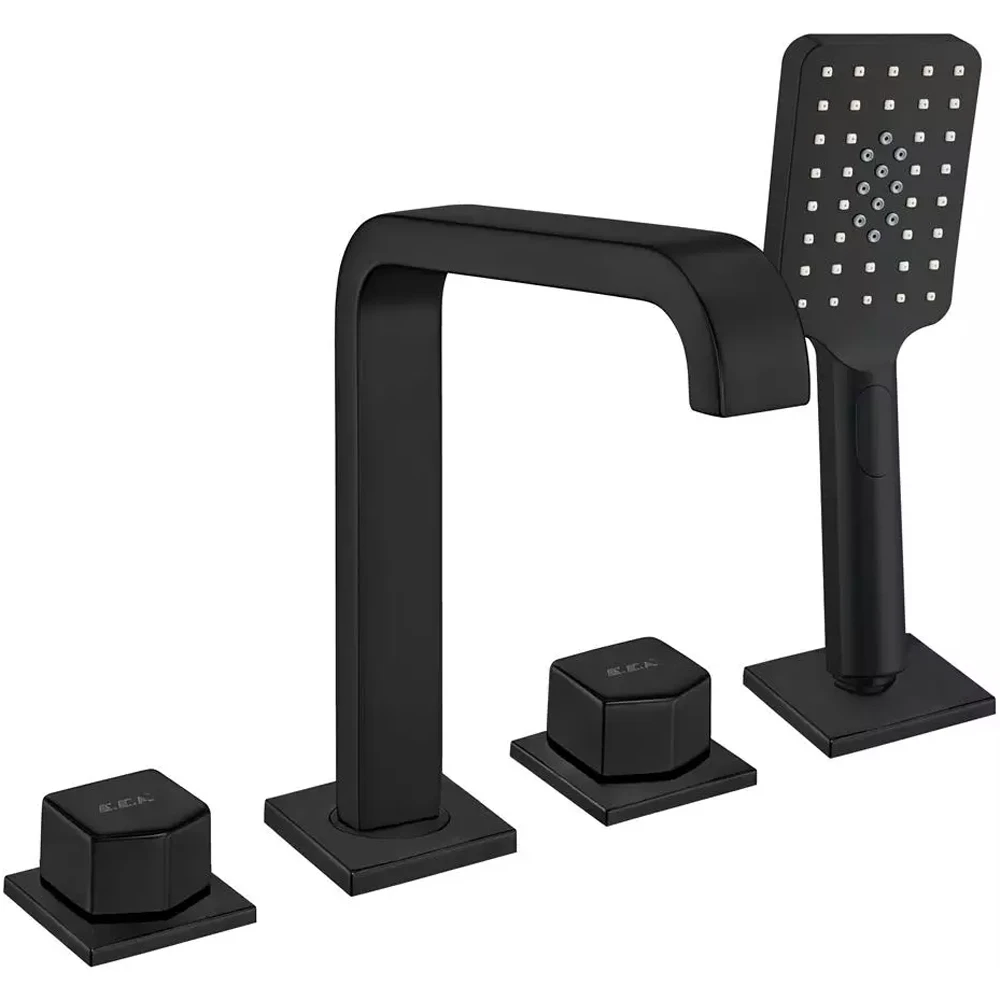 Eca Royal Mat Siyah Ankastre Küvet Bataryası - 102153666C1 Hemen Al