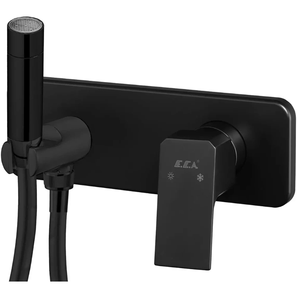 Eca Tiera Perlatörlü Mat Siyah Ankastre Taharet Bataryası - 102167005C1-KP Hemen Al