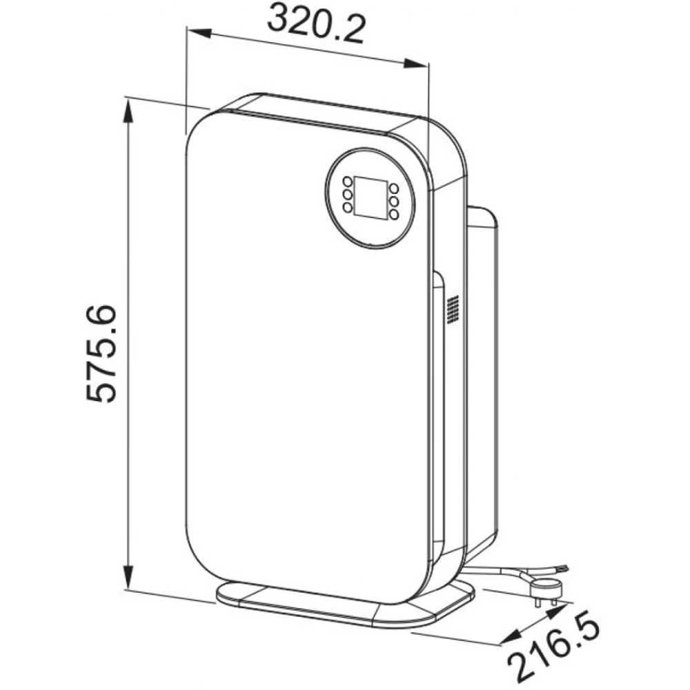 Faber Air Hub Portable FBF PH 1020 Titanyum Hava Temizleyici Hemen Al