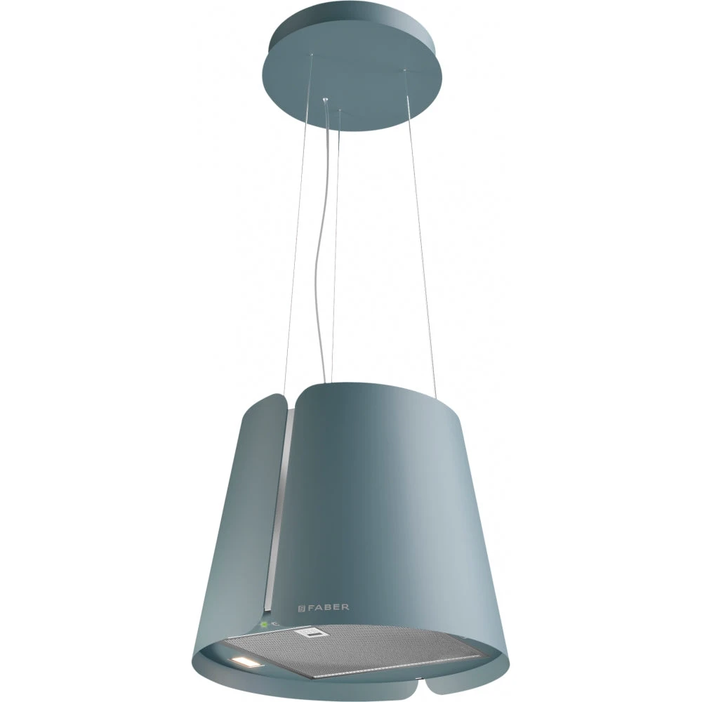 Faber Beat DB Matt F45 Mat Mavi Ada Davlumbaz Hemen Al