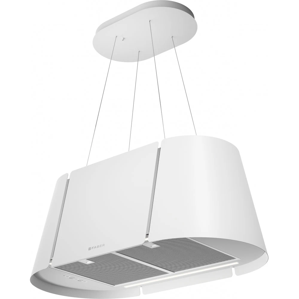 Faber Beat XL WH Matt F80 Mat Beyaz Ada Davlumbaz Hemen Al