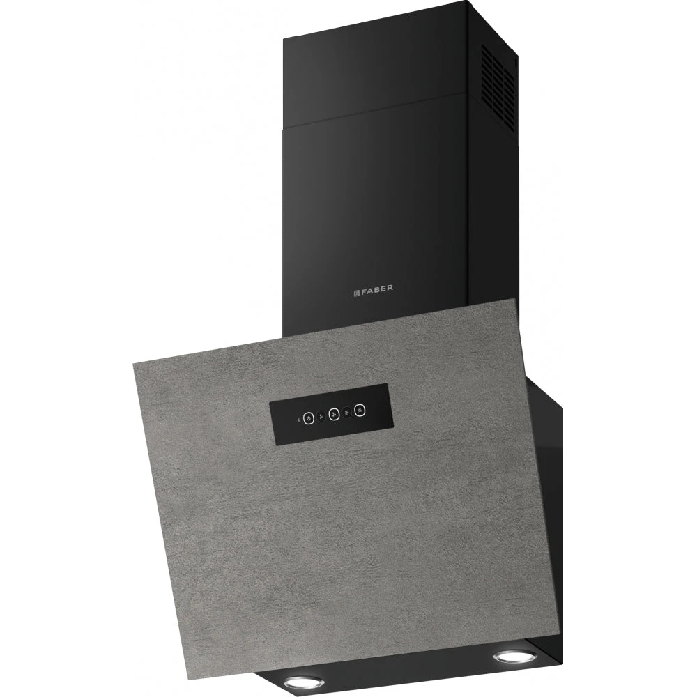 Faber Grexia Gres LG A60 Siyah-Gri Davlumbaz Hemen Al