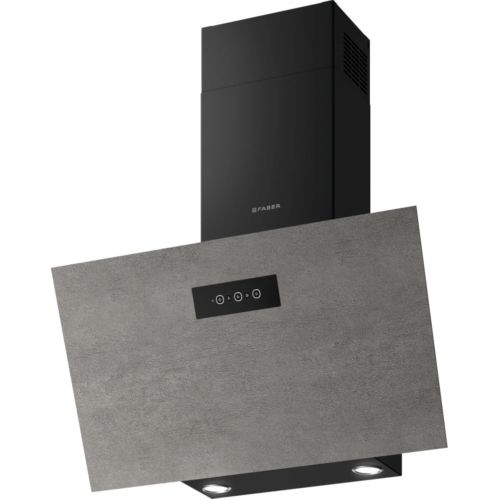 Faber Grexia Gres LG A80 Siyah-Gri Davlumbaz Hemen Al