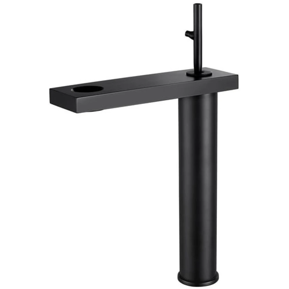 Fontana FA-8025 Mat Siyah Yüksek Lavabo Bataryası Hemen Al
