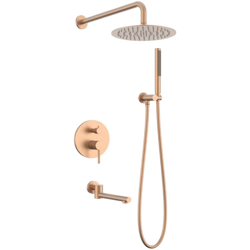 Fontana FJ-4153F Rose Gold Ankastre Duş Seti Hemen Al