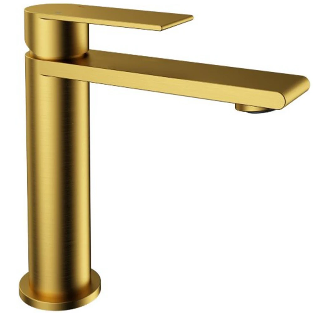 Fontana FJ-SS1012 Mat Altın Lavabo Bataryası Hemen Al