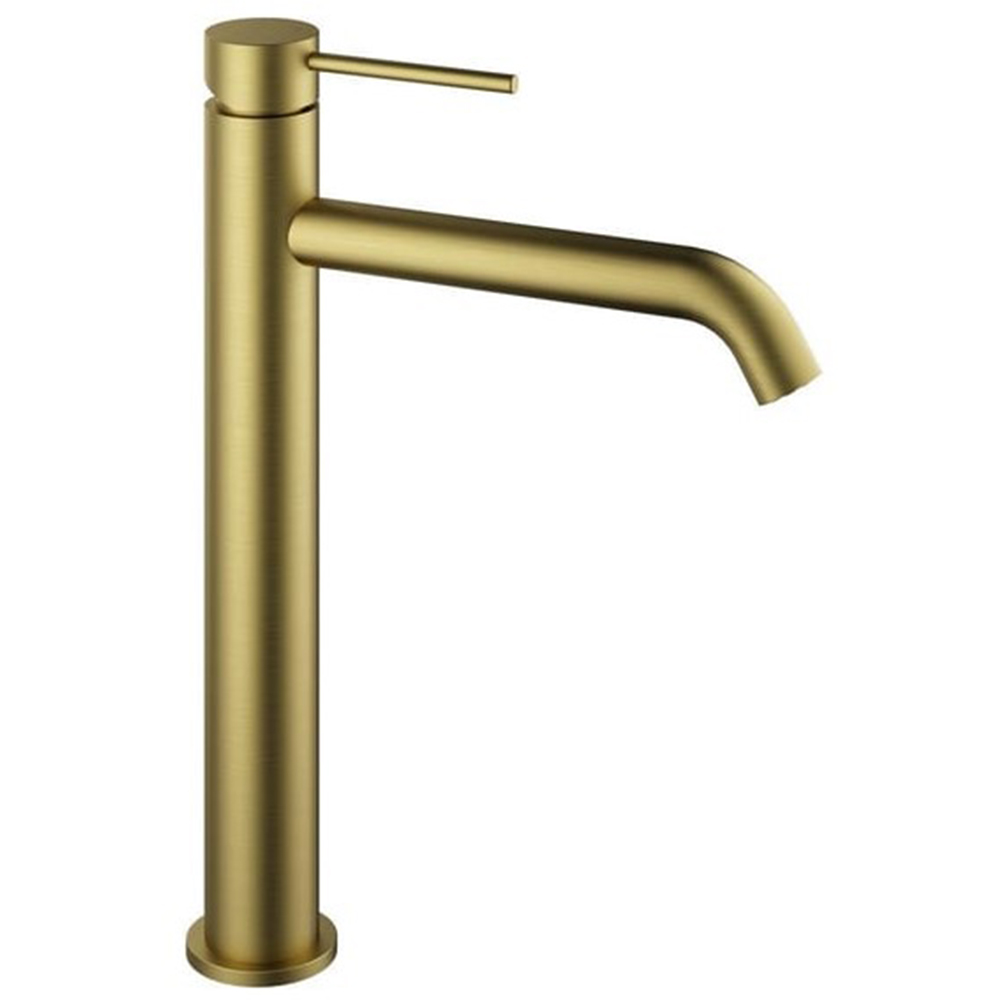 Fontana FJ-SS2022 Mat Altın Yüksek Lavabo Bataryası Hemen Al