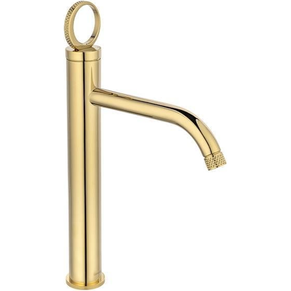 Fontana FK-4022 Parlak Altın Yüksek Lavabo Bataryası Hemen Al