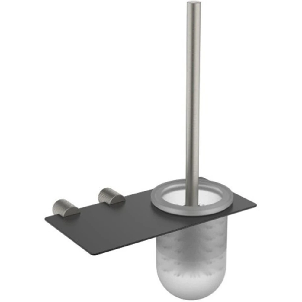 Fontana FY-90104 Krom-Siyah Tuvalet Fırçalığı Hemen Al