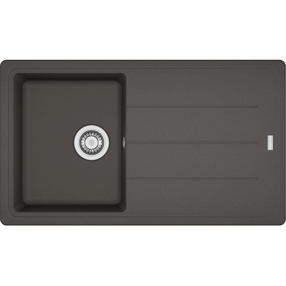 Franke Basis BFG 611-86 Sağ-Sol Damlalıklı Slate Grey Granit Evye Hemen Al