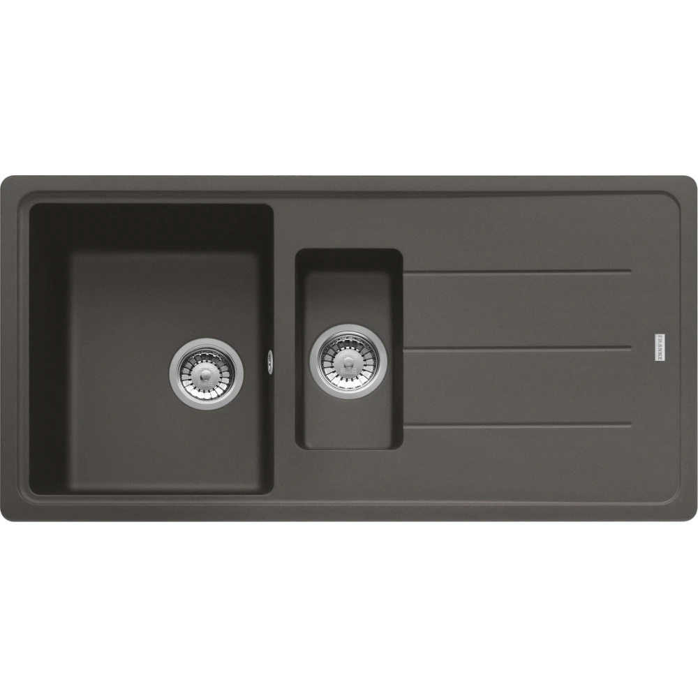 Franke Basis BFG 651-97 Sağ-Sol Damlalıklı Slate Grey Granit Evye Hemen Al