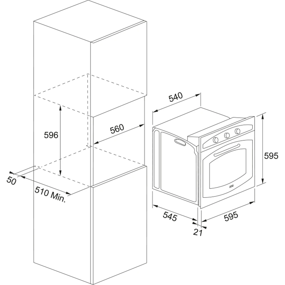 Franke Classicline FCO 86 H PW Krem Ankastre Fırın Hemen Al
