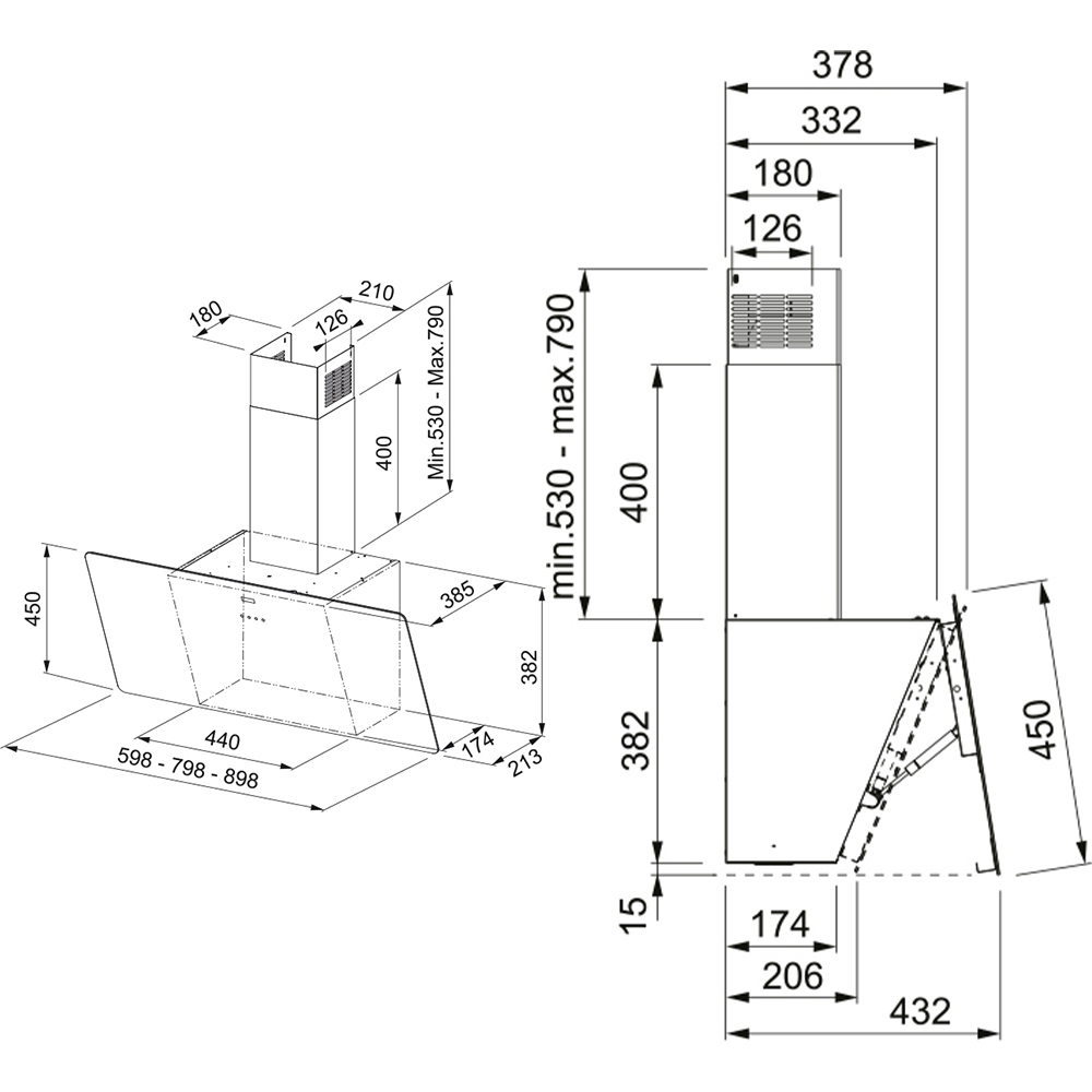 Franke Davlumbaz Fpj 915 V Bk A 90 Cm Siyah Hemen Al