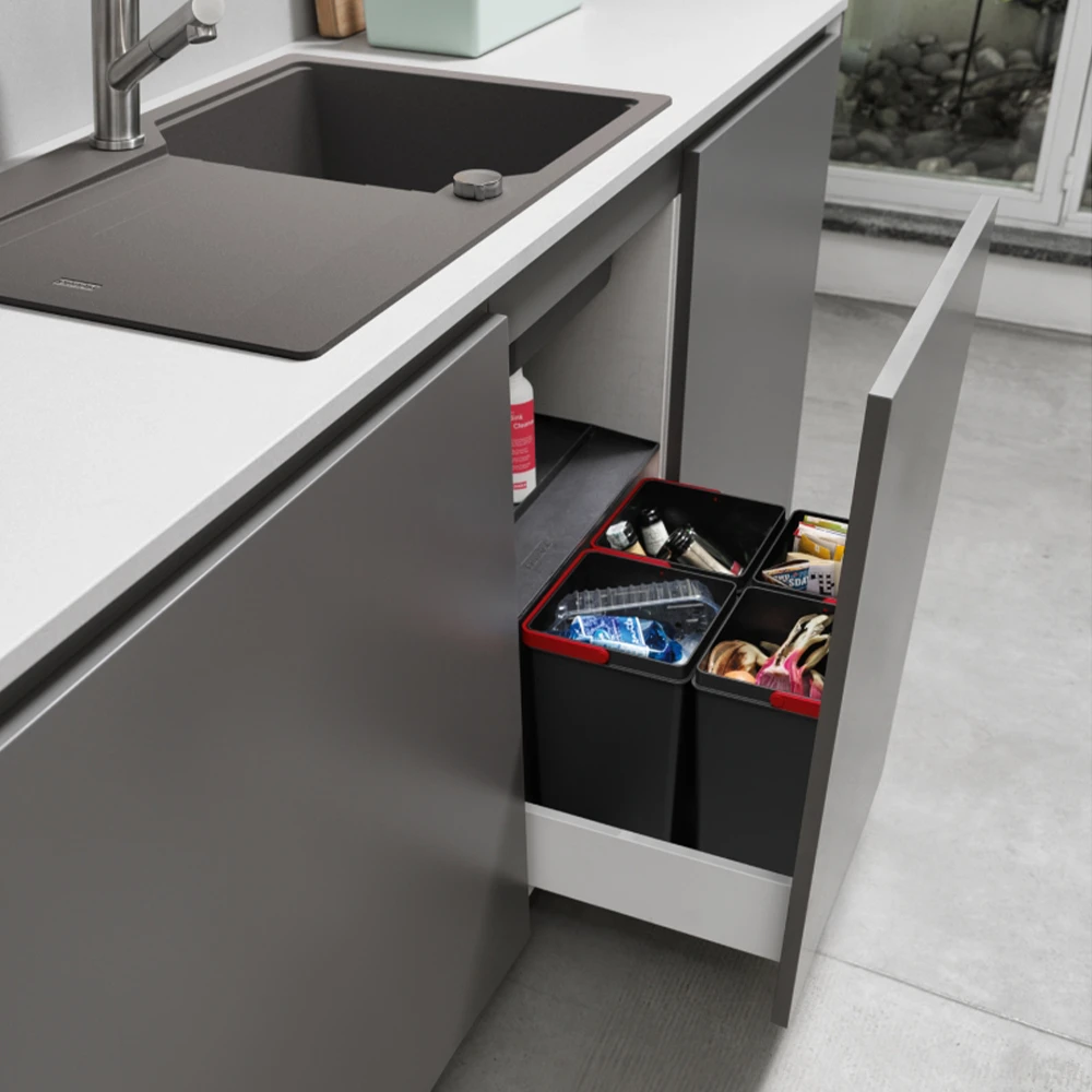 Franke Easysort 450-0-4 Ankastre Dolap İçi Çöp Kovası Hemen Al