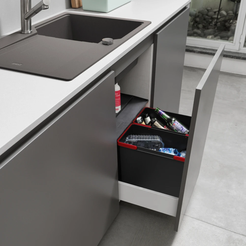 Franke Easysort 450-2-0 Ankastre Dolap İçi Çöp Kovası Hemen Al