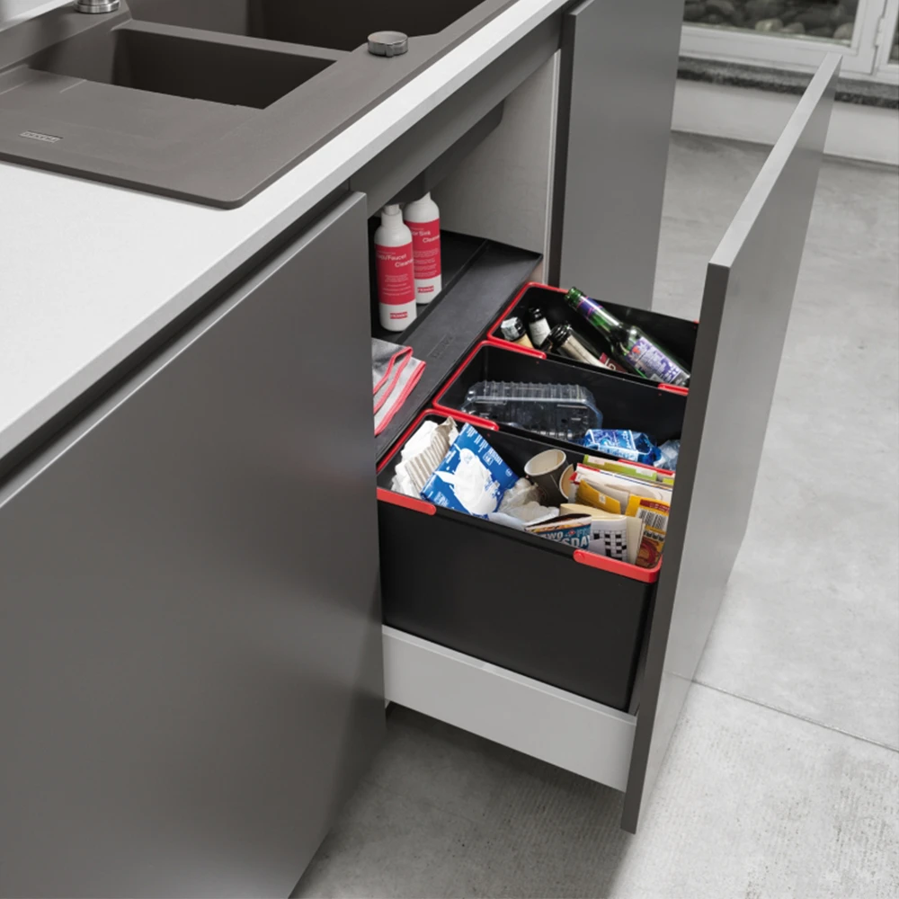 Franke Easysort 600-3-0 Ankastre Dolap İçi Çöp Kovası Hemen Al