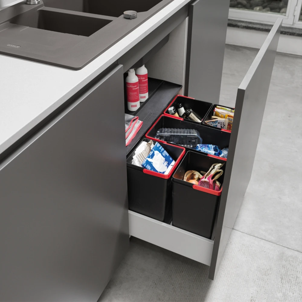 Franke Easysort 600-1-4 Ankastre Dolap İçi Çöp Kovası Hemen Al