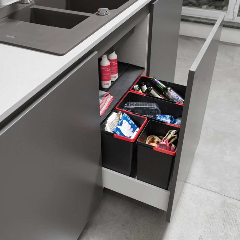 Franke Easysort 600-2-2 Ankastre Dolap İçi Çöp Kovası Hemen Al