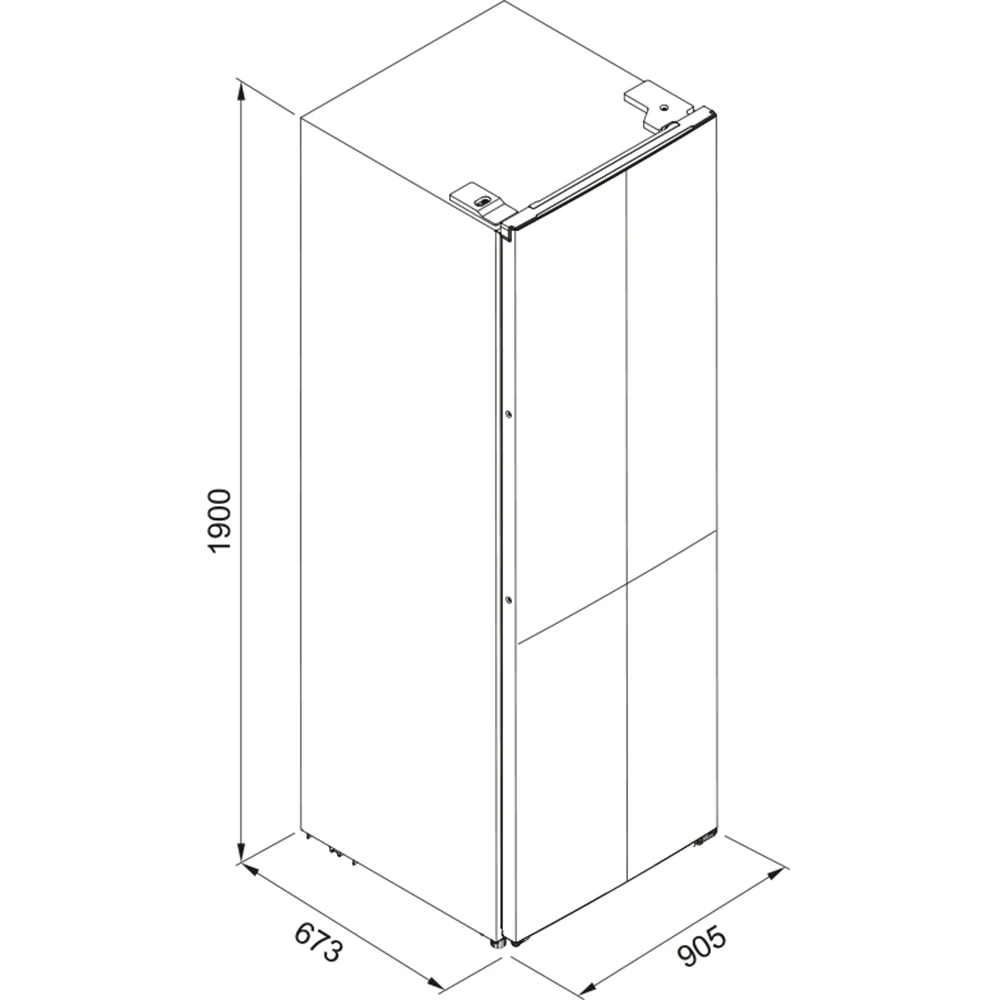 Franke FMD 600 TNF NE E Siyah Solo Buzdolabı Hemen Al