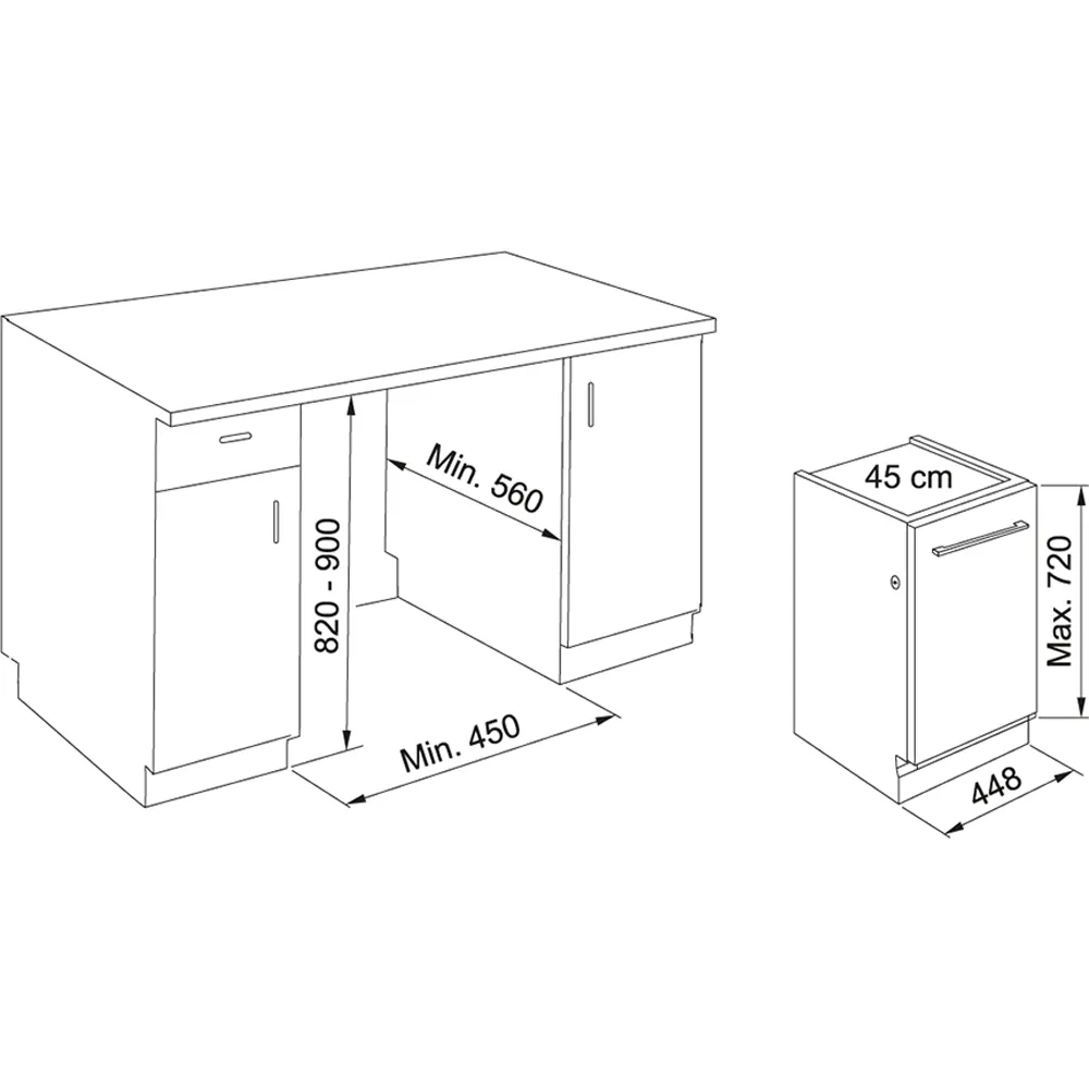 Franke Fdw 4510 E8P E Tam Ankastre Bulaşık Makinesi Hemen Al