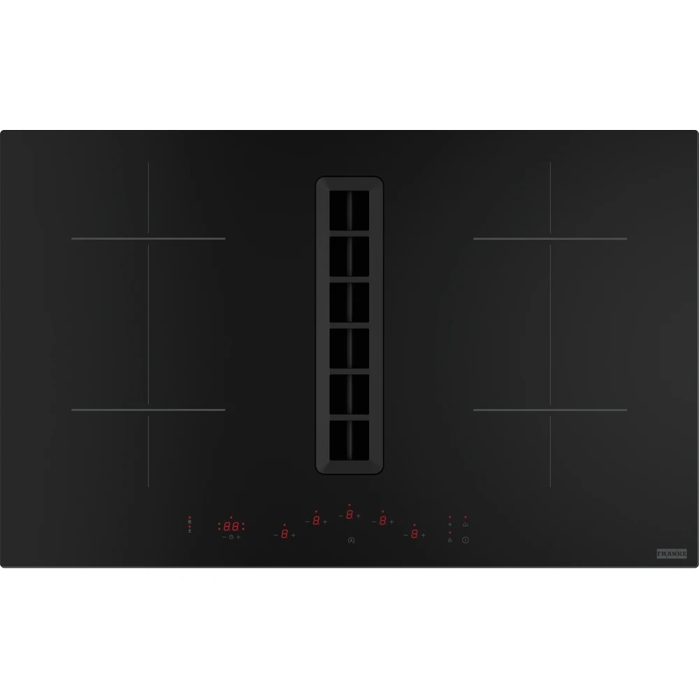 Franke Maris 2gether FMA 8372 4RC R HI Siyah Cam Davlumbaz Entegreli Ankastre Ocak Hemen Al