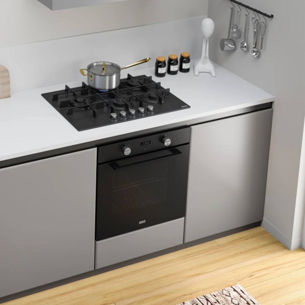 Franke Maris FHMA 755 4G DCL BK C Siyah Cam Ankastre Ocak Hemen Al