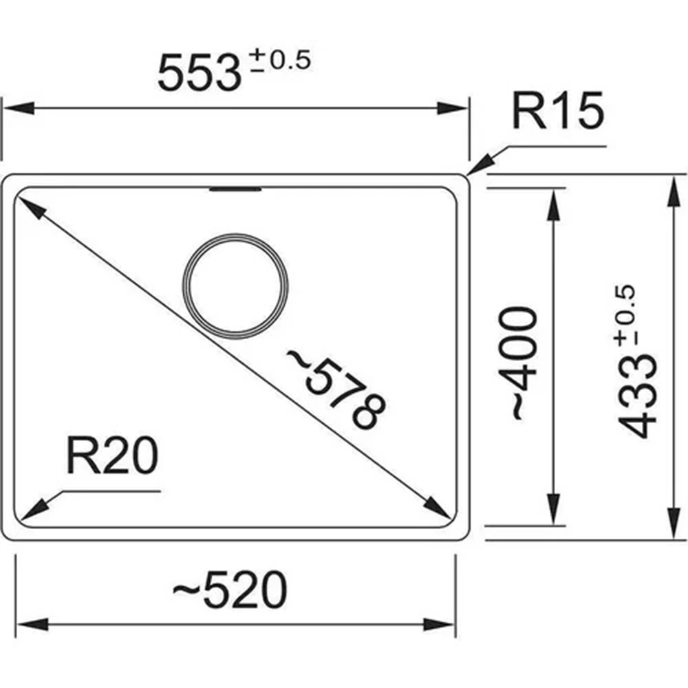 Franke Maris MRG 110-52 Mat Siyah Granit Evye Hemen Al