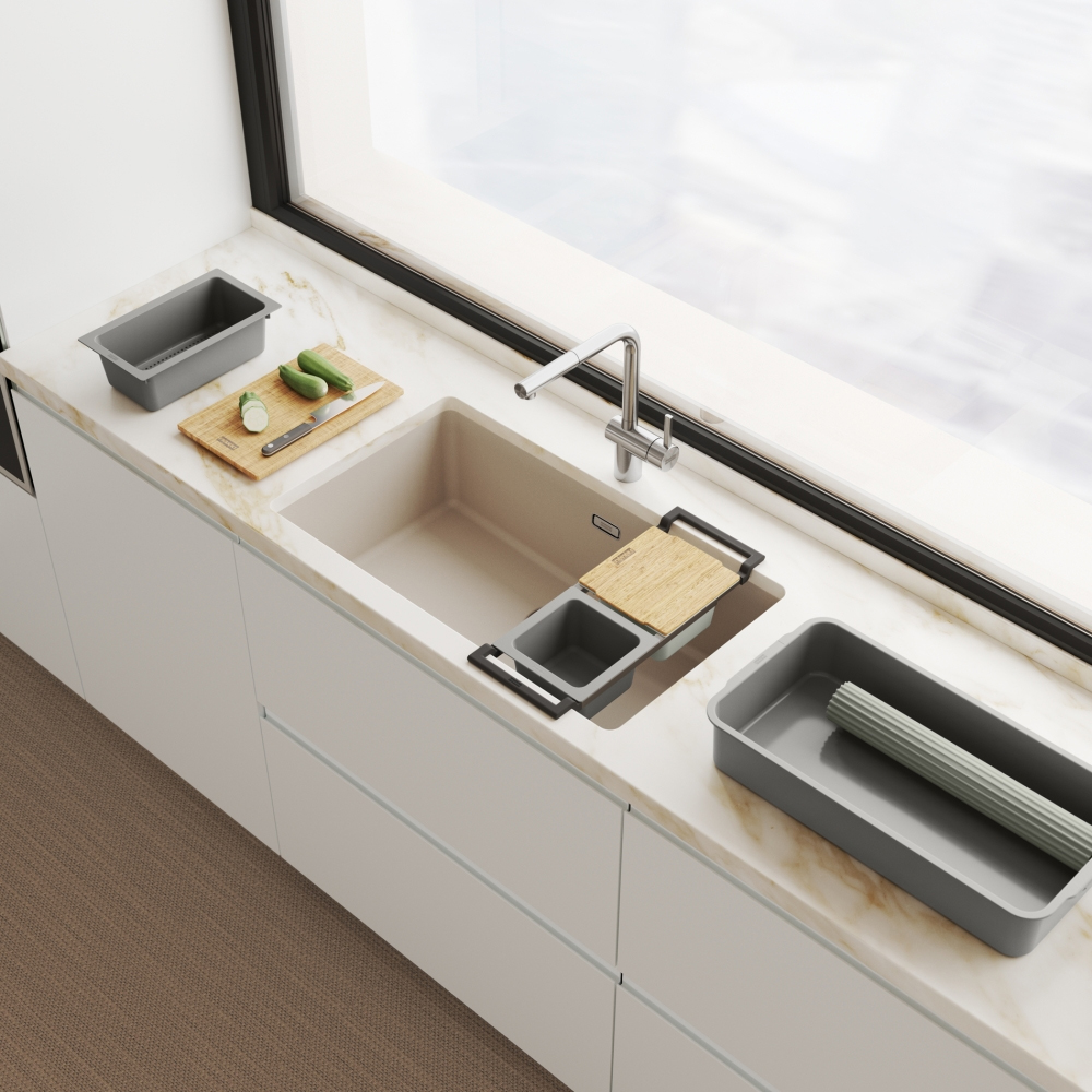 Franke Maris MRG 110-72 Sahara Granit Evye Hemen Al