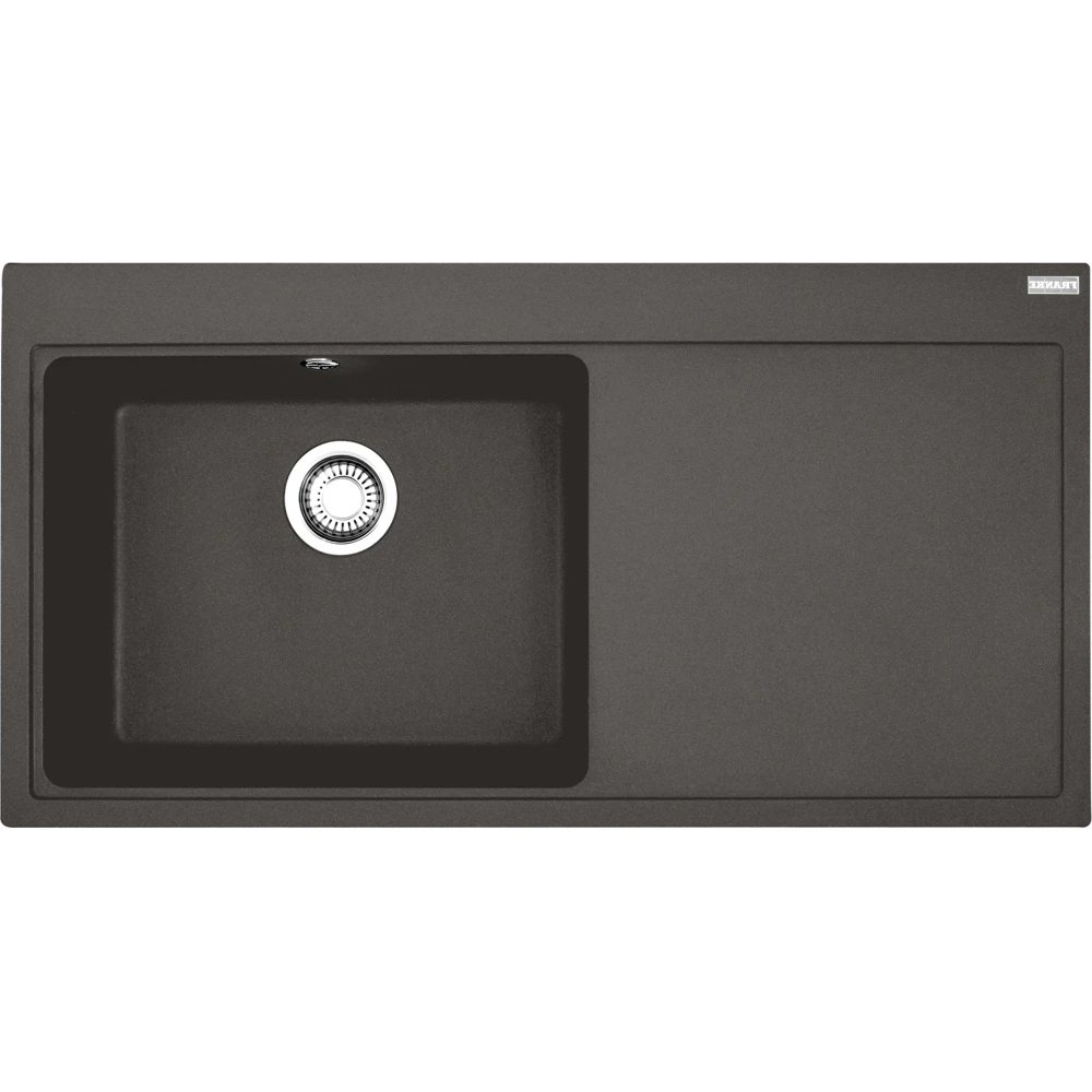 Franke Mythos MTG 611-100 Sağ Damlalıklı Slate Grey Granit Evye Hemen Al