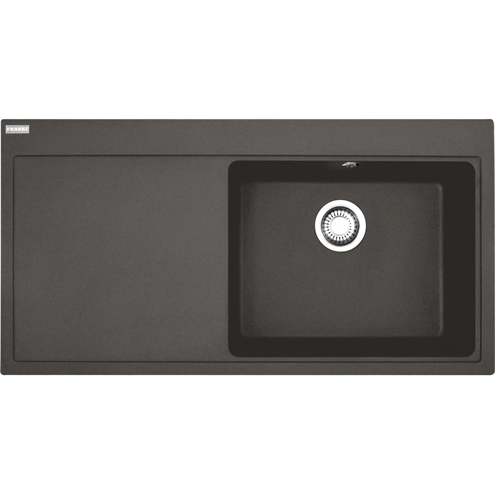 Franke Mythos MTG 611-100 Sol Damlalıklı Slate Grey Granit Evye Hemen Al