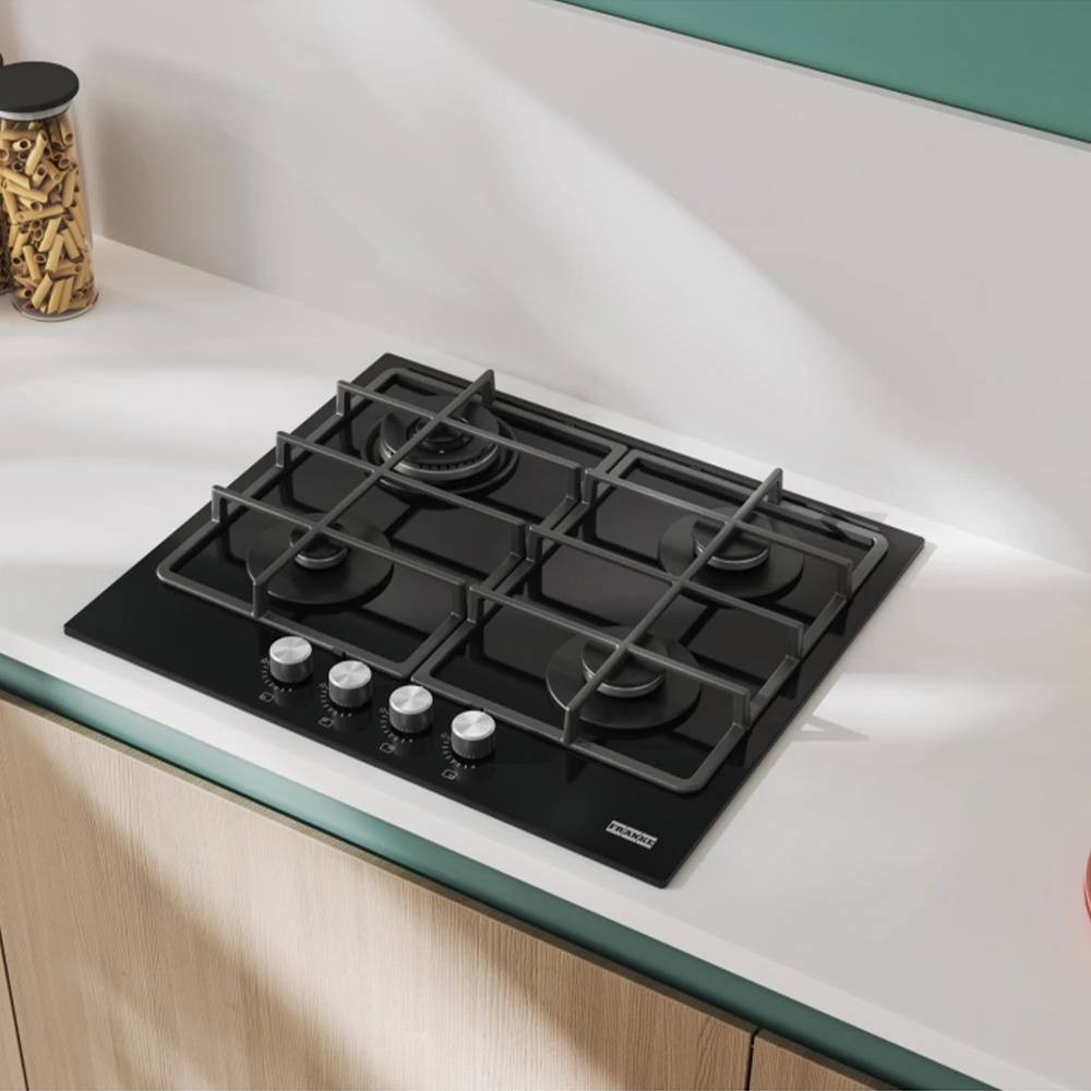 Franke Smart FHSM 604 3G DC BK C Siyah Cam Ankastre Ocak Hemen Al